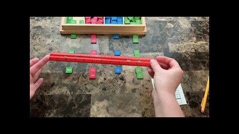 Montessori Math: The Stamp Game - Multiplication (Static and Dynamic)