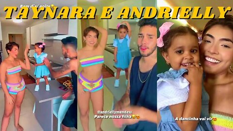 TAYNARA E ANDRIELLY ESTOUROU #SHORTS