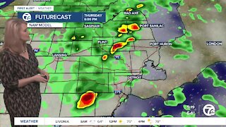 Metro Detroit Forecast: Warm, muggy with rain returning