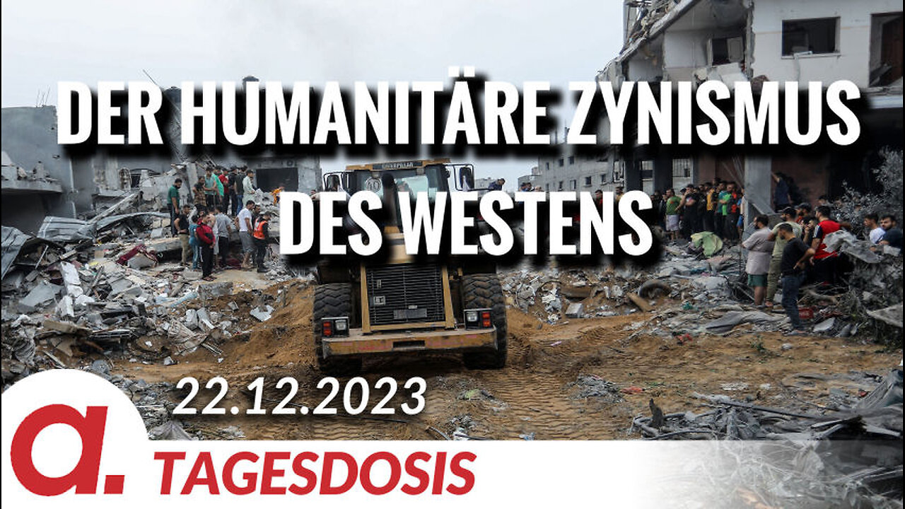 Der humanitäre Zynismus der "Westlichen Wertegemeinschaft" | Von Rainer Rupp