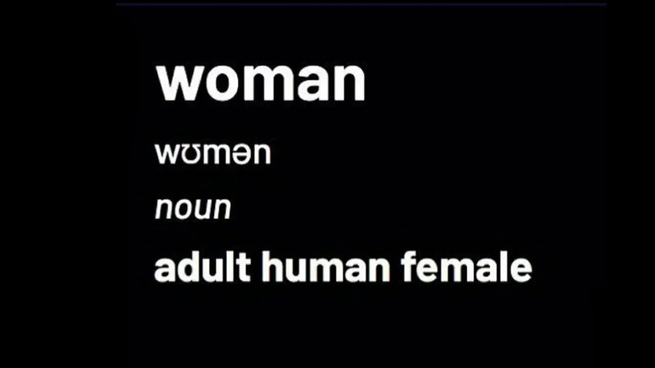 I Support Women's Rights #AdultHumanFemale