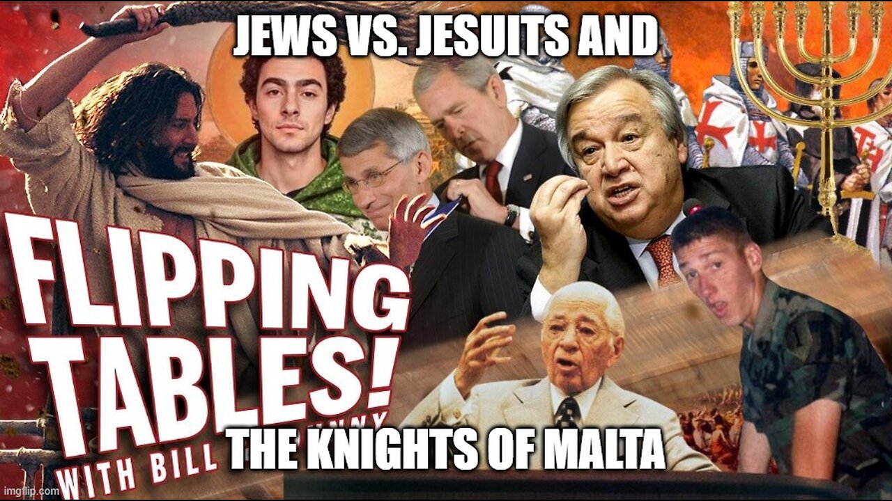 Jews Vs. Jesuits and The Knights of Malta