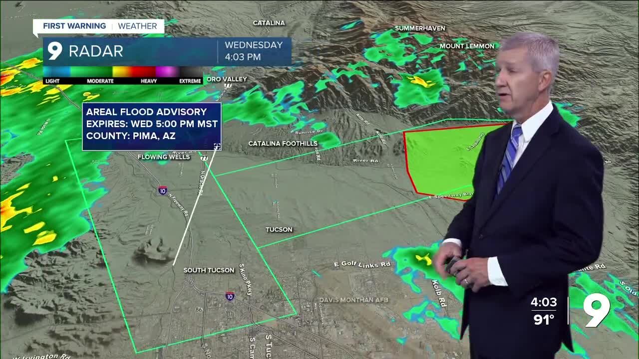 Flood Advisories in effect for Pima County