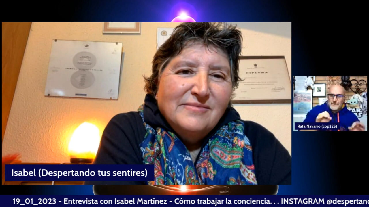 19_01_2023 - Entrevista con Isabel Martínez - Cómo trabajar la conciencia.