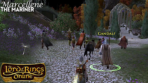 The Fellowship Departs Rivendell - LOTRO - The Mariner