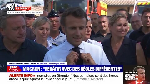 en direct emmanuel macron annonce le lancement d un chantier pour replanter les forêts détruites par