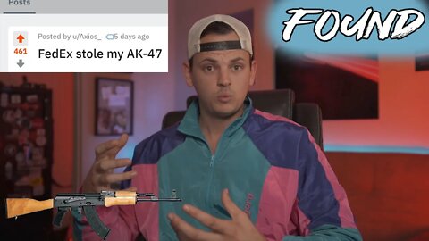 AK STOLEN BY FEDEX FOUND! - ATF ACTUALLY HELPED?