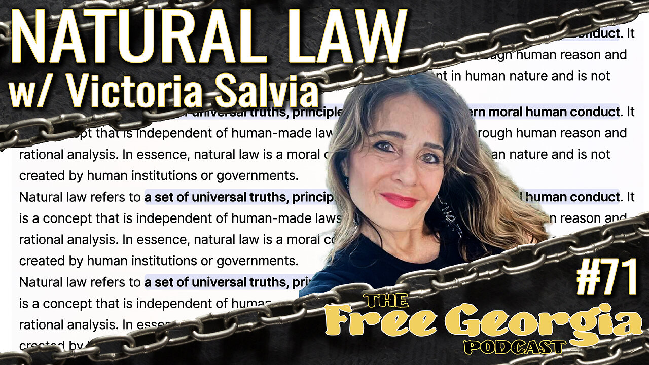 Natural Law w/ Victoria Salvia - FGP#71