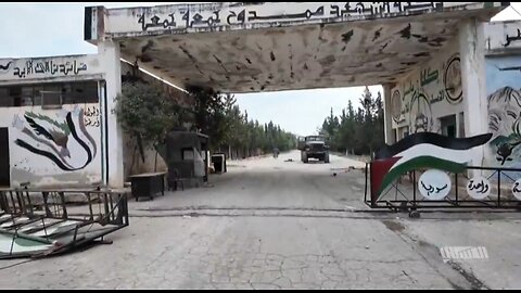 View inside the 25th Division base #SAA in #Hama that fell #Syria #HTS