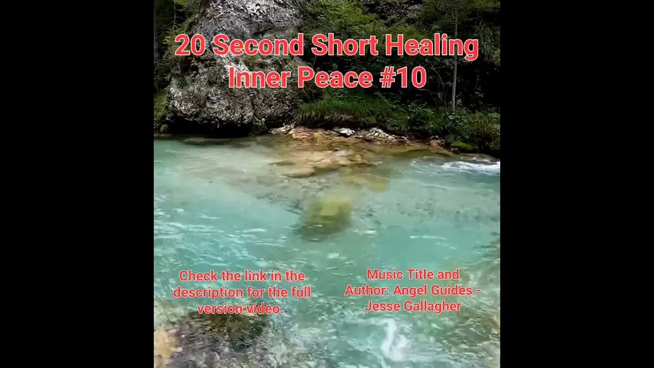 20 Second Short Healing Inner Peace | Meditation Music | Angel Guides | #10 #Meditation #shorts