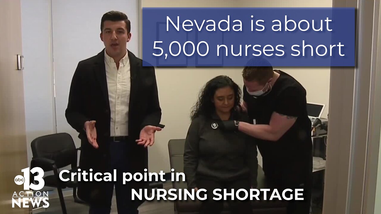 Nevada is about 5,000 nurses short, verge of emergency action