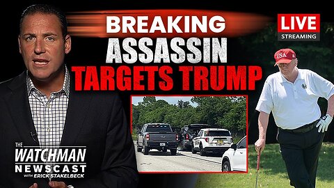 President Trump TARGETED by Assassin; Israel BLOCKS Houthi Ballistic Missile |Watchman Newscast LIVE