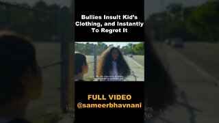 Bully RUIN Kid's Clothing at School! #shorts #sameerbhavnani