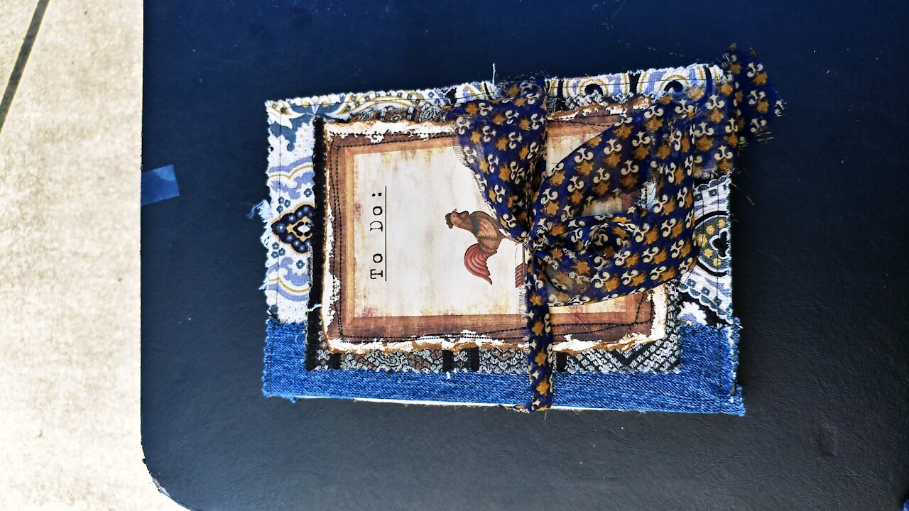 Country theme junk journal flip through