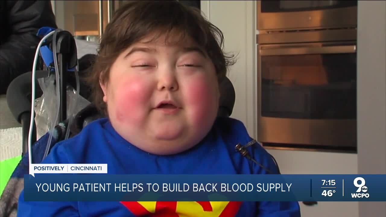 'Team Super Cohen': 9-year-old with rare disease tackles blood shortage crisis