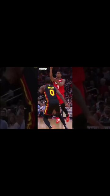 Jalen Green Reverse Alley OOP Against Hawks | Jalen Green