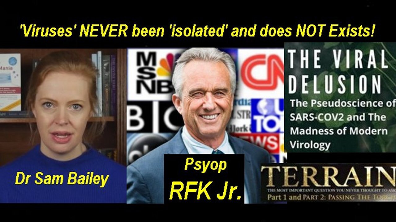 Dr Sam Bailey: What The Satanic Lying Media Won't Mention About Psyop RFK Jr.! [29.08.2023]