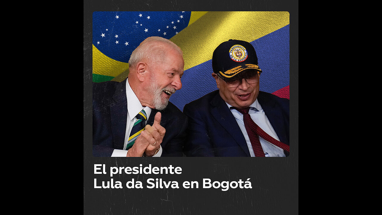 El presidente Lula da Silva se reúne con su homólogo colombiano en Bogotá