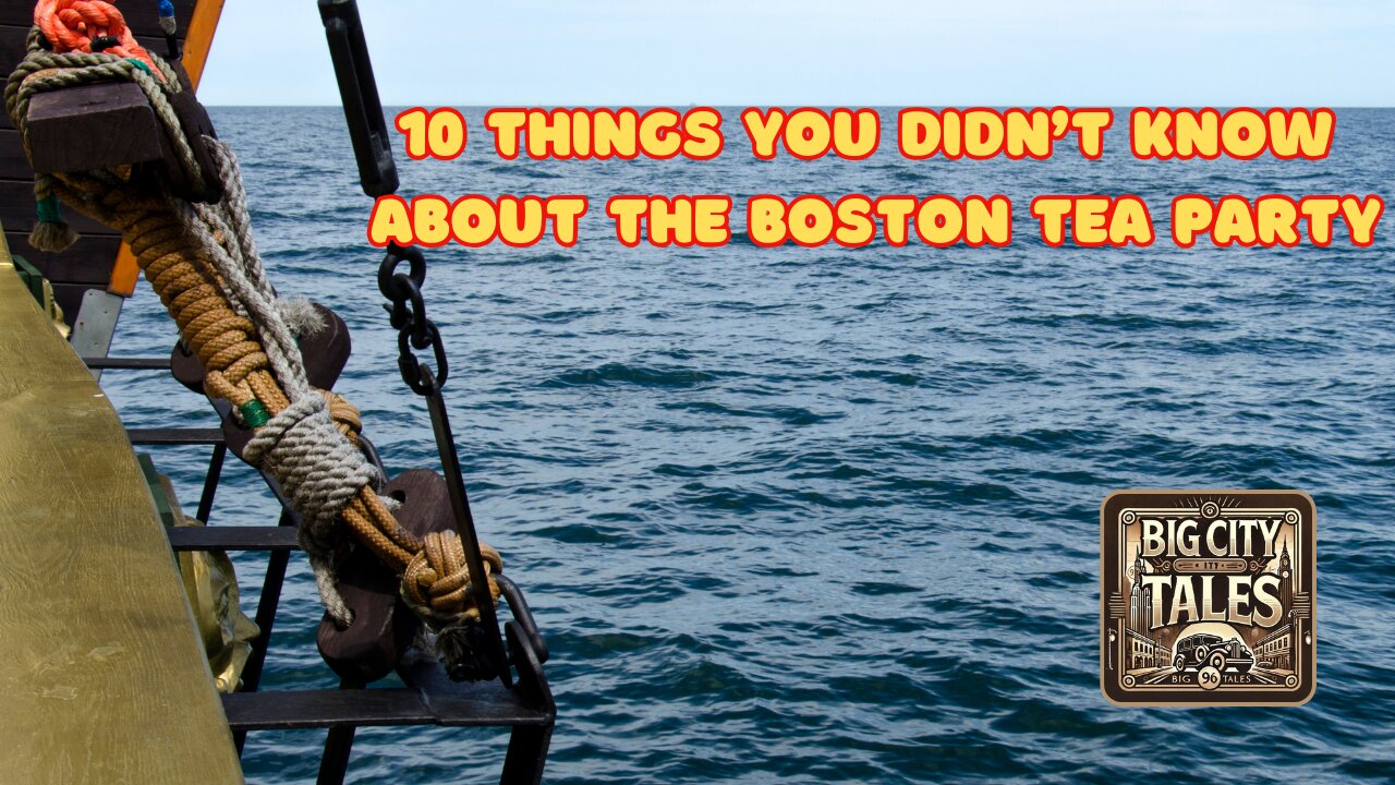 10 Things You Didn't Know About the Boston Tea Party | Moment In American History | Big City Tales