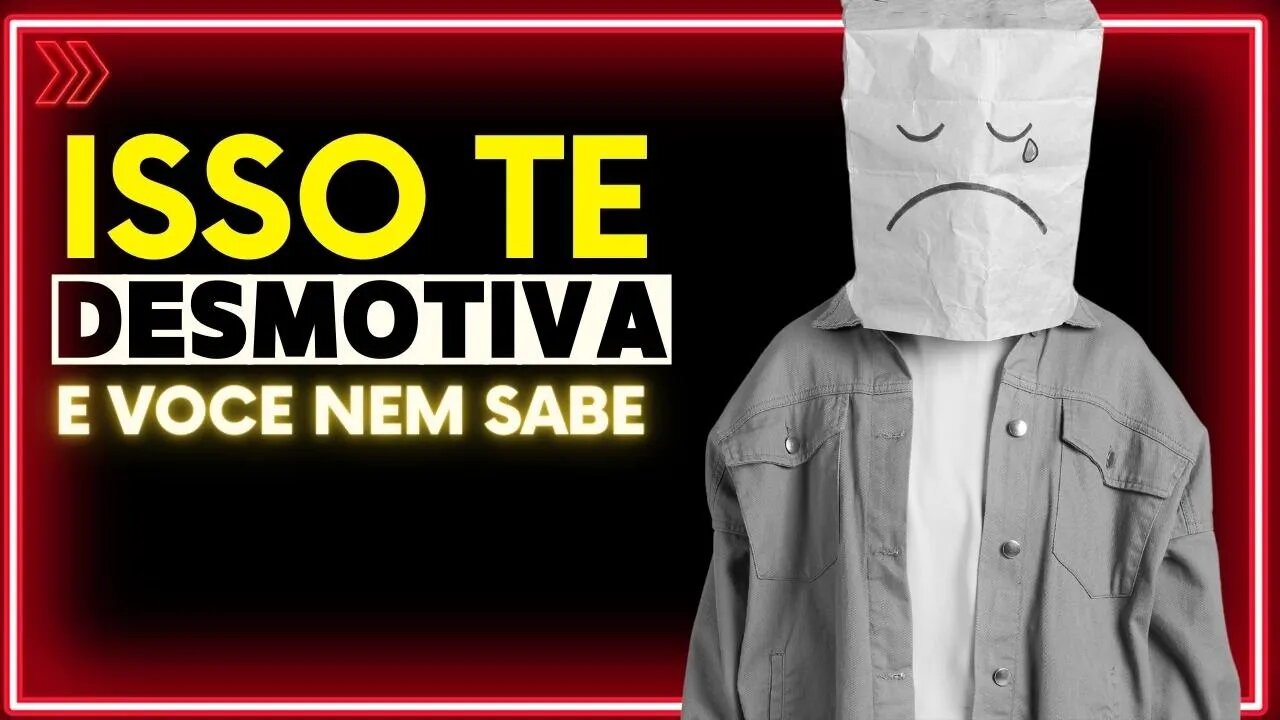 ✅ HÁBITOS QUE PODEM DESTRUIR SUA MOTIVAÇÃO l A MOTIVAÇÃO ✅