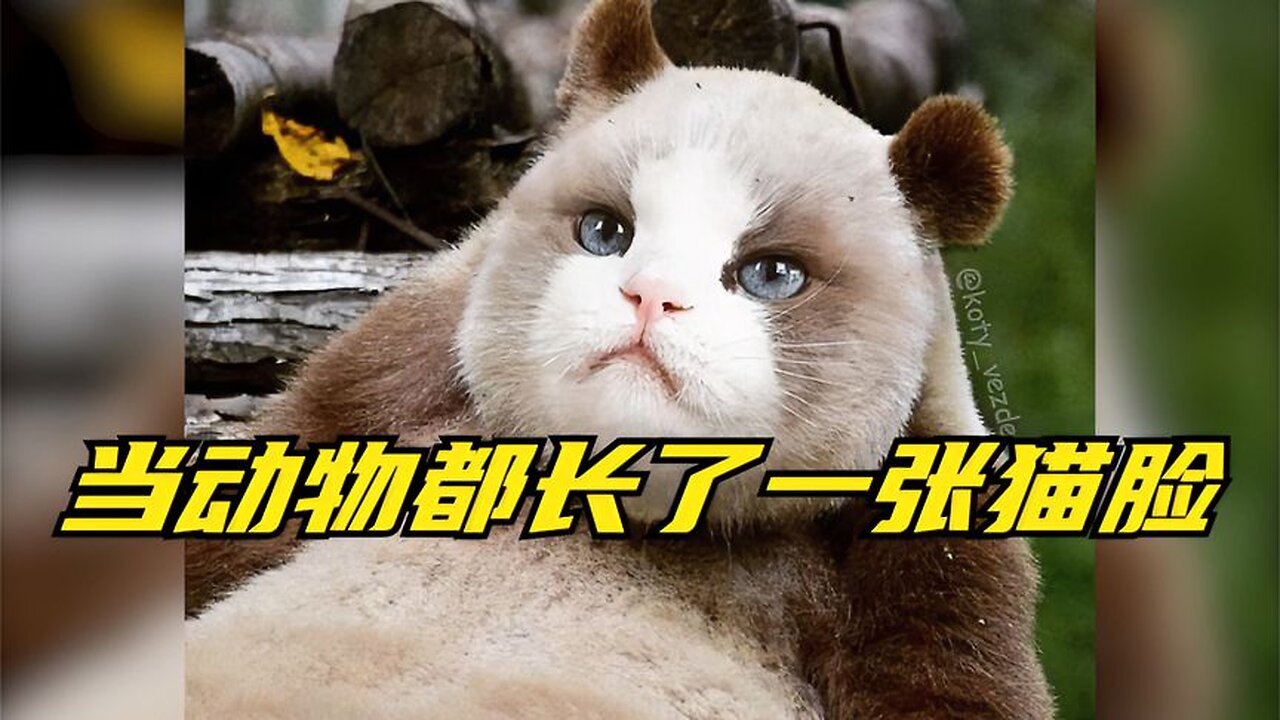 What would it look like when all the animals turned into cats?