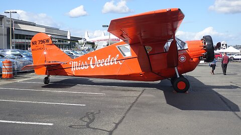 Display of World Flight Aircraft at the Museum of Flight