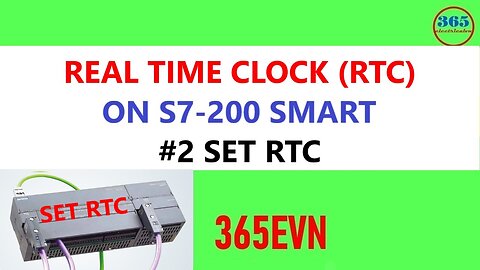 0079 - REAL TIME CLOCK S7 200 SMART - SET RTC