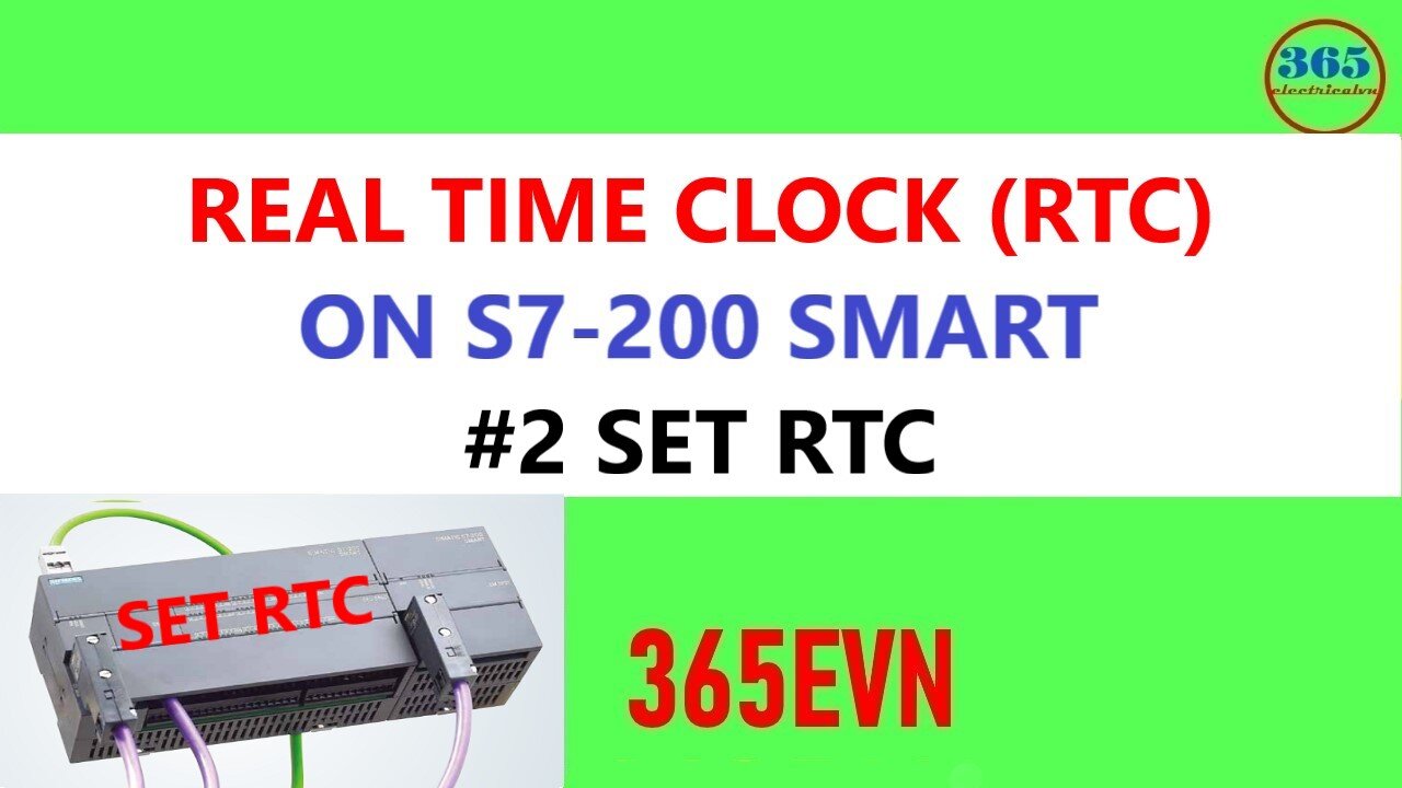 0079 - REAL TIME CLOCK S7 200 SMART - SET RTC