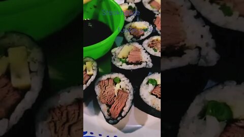 Steakhouse Fusion Sushi....make as you like