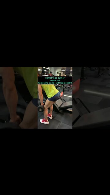 HAMMIES BURNER #shorts #hamstrings