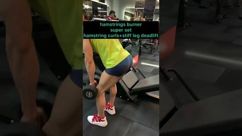 HAMMIES BURNER #shorts #hamstrings