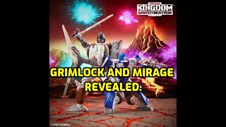 TRANSFORMERS AMAZON EXCLUSIVE KINGDOM GRIMLOCK AND MIRAGE - NINJA KNIGHT