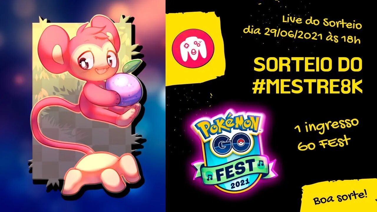 SORTEIO INGRESSO DA GO FEST! AIPOM SHINY! HORA DO HOLOFOTE! SPOTILIGHT!