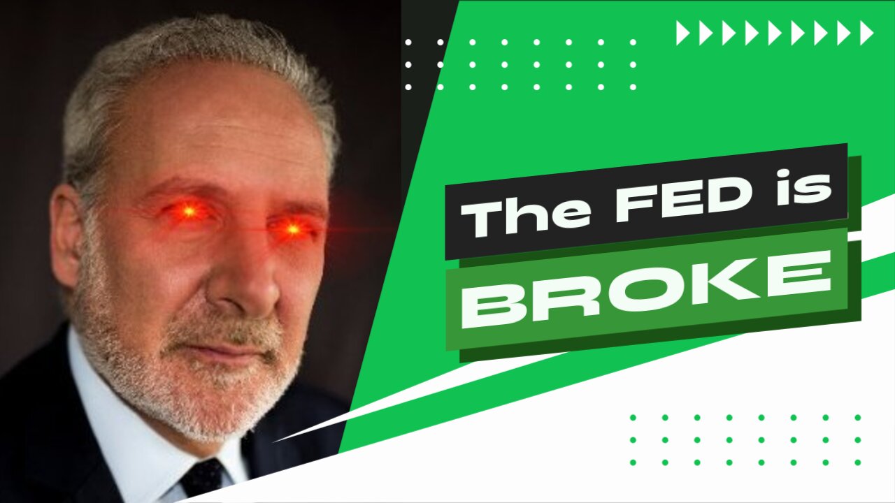 ''The Fed is BROKE!" - Peter Schiff