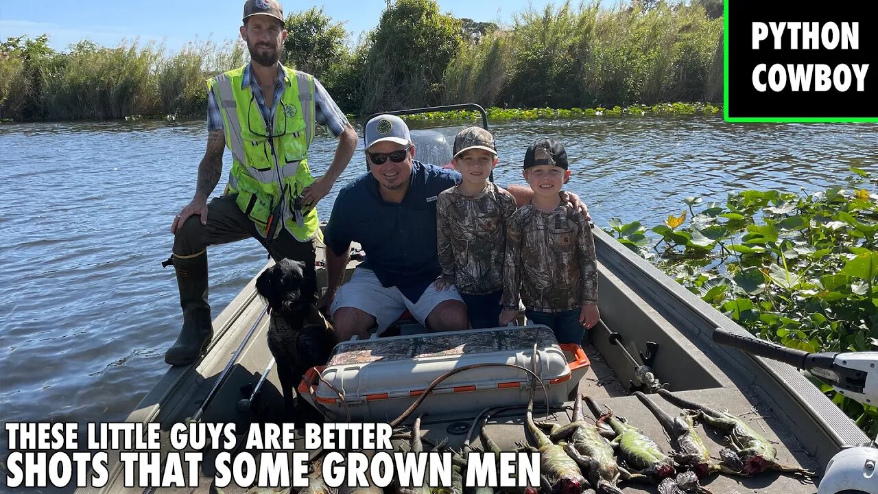 Teaching The Next Generation Of Florida Iguana Hunters