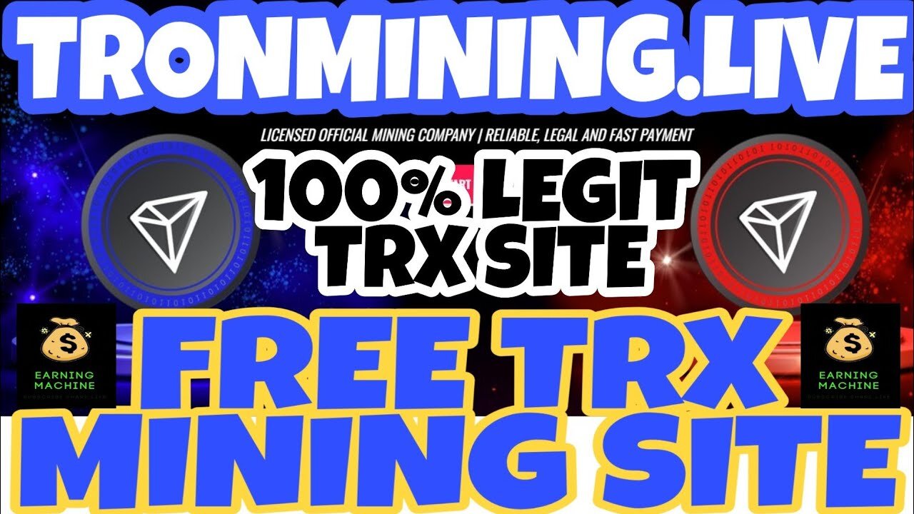 || TRONMINING.LIVE || FREE TRX MINING SITE ||