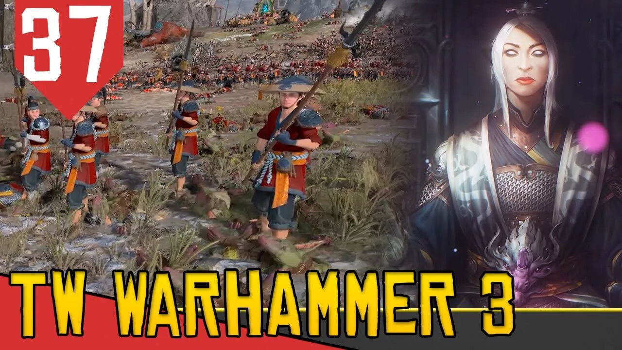 YARI ASHIGARU e a DEFESA FILOSOFAL - Total War Warhammer 3 Cathay #37 [Gameplay Português PT-BR]