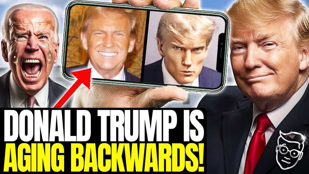 New Photo Of 'GigaChad' Trump BAFFLES Internet: 'He's Aging In REVERSE!' | Joe Biden On Life-Support