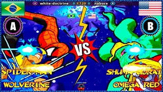 Marvel Super Heroes vs. Street Fighter (white-doctrine Vs. nabore) [Brazil Vs. U.S.A.]