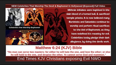 NEW Celebrities That Worship The Devil & Baphomet In Hollywood (Exposed) Full Video