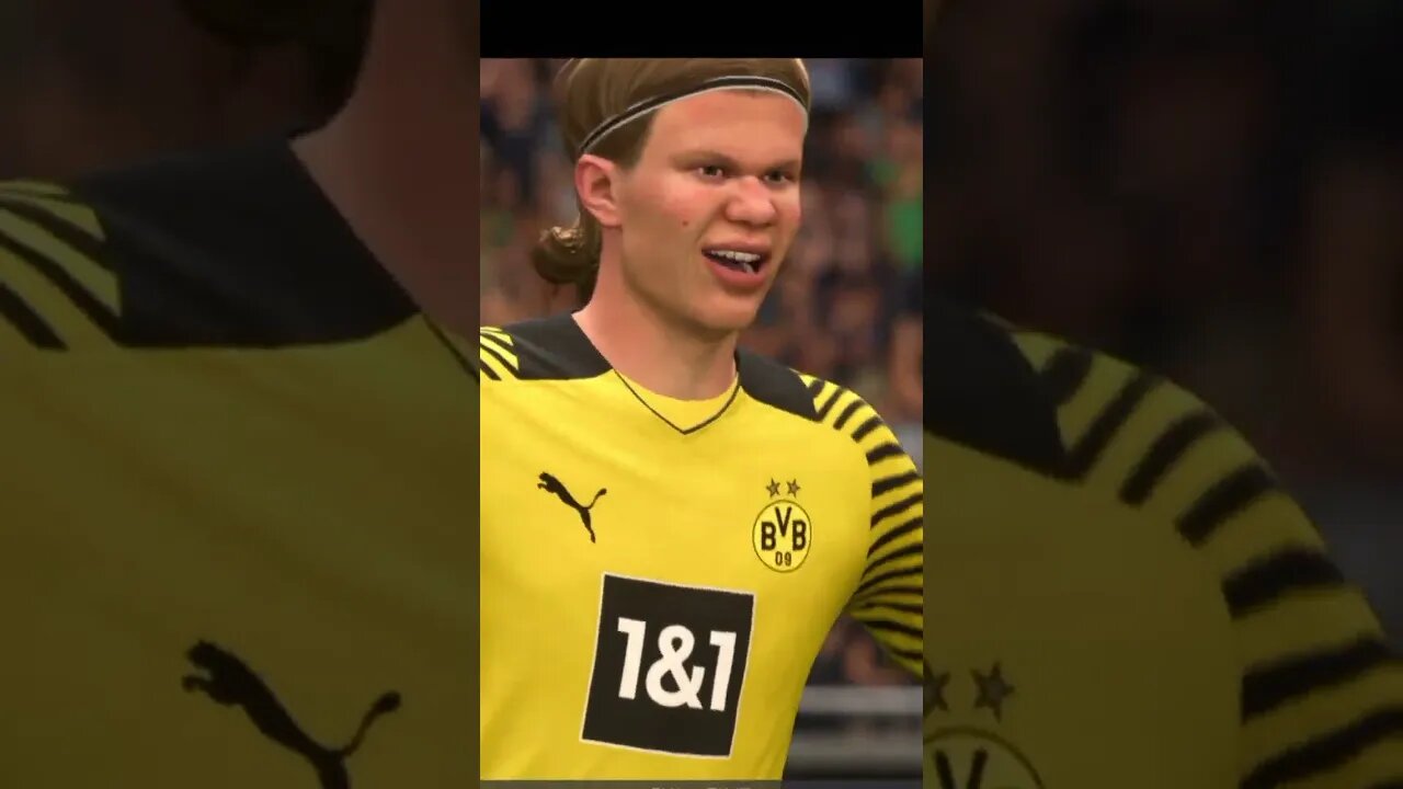 BEST GOAL - HAALAND - BORUSSIA DORTMUND / FIFA 22 / PLAYSTATION 5 (PS5) GAMEPLAY - AUG 21