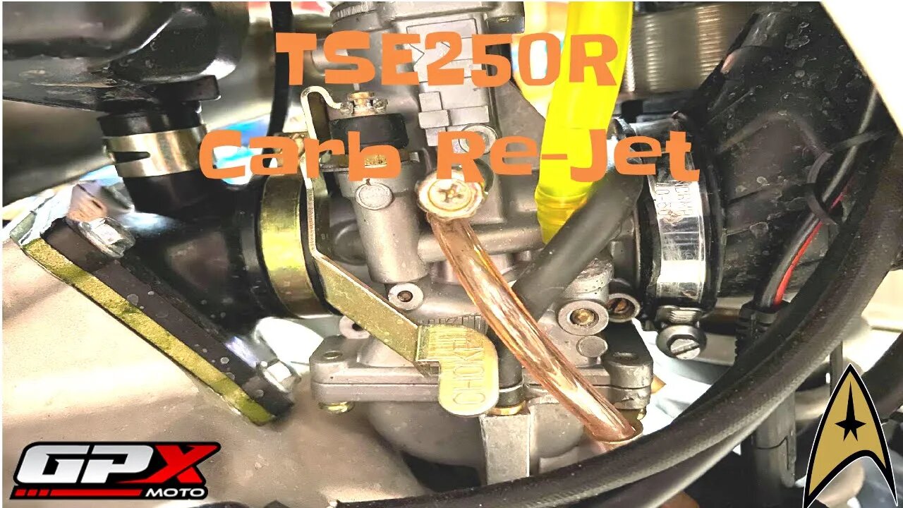 GPX TSE250R Carb Re-Jet