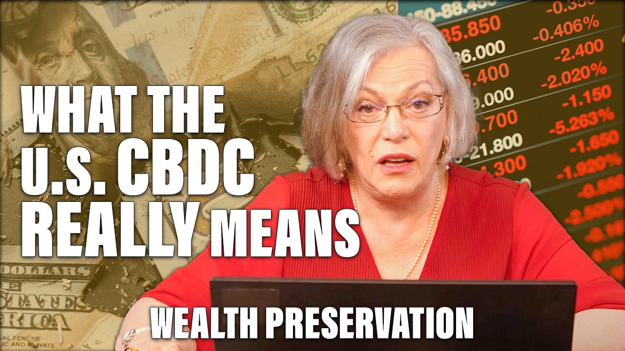 What The CBDC REALLY MEANS For The U.S - Lynette Zang