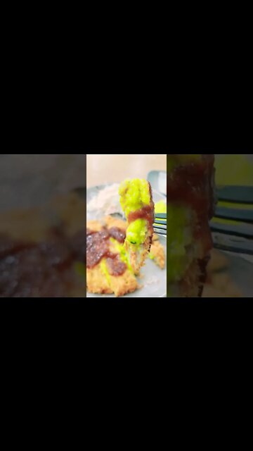 #shorts #hungry #cooking Korean Pork cheese sweet pumpkin cutlet!