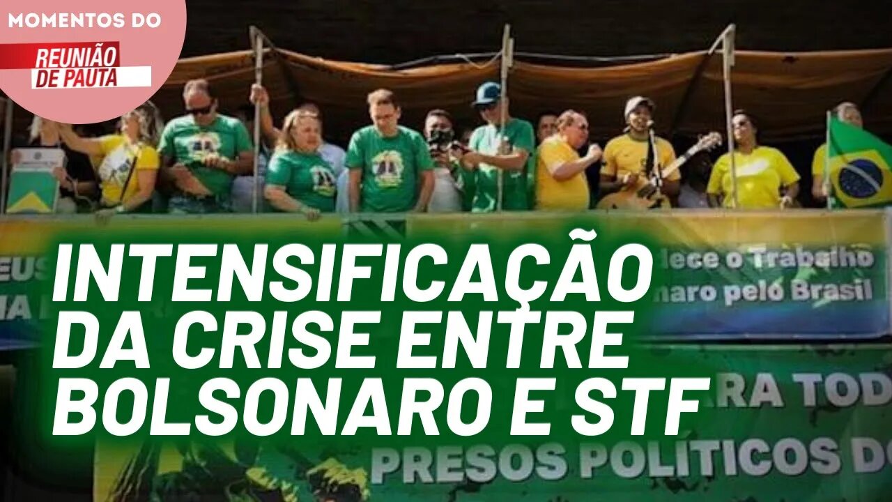 Bolsonaristas pedem impeachment de ministros do STF | Momentos do Reunião de Pauta