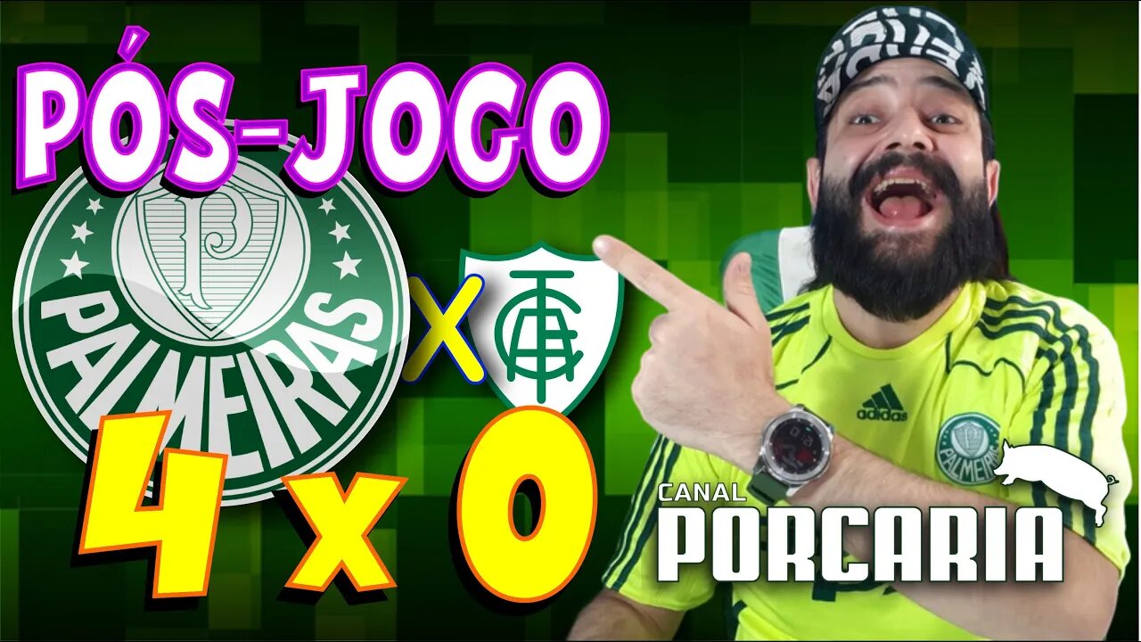 🔴#AOVIVO| PÓS-JOGO| PALMEIRAS 4 X 0 AMÉRICA-MG| BRASIEIRÃO 2023🏆COLETIVA CASTANHEIRA