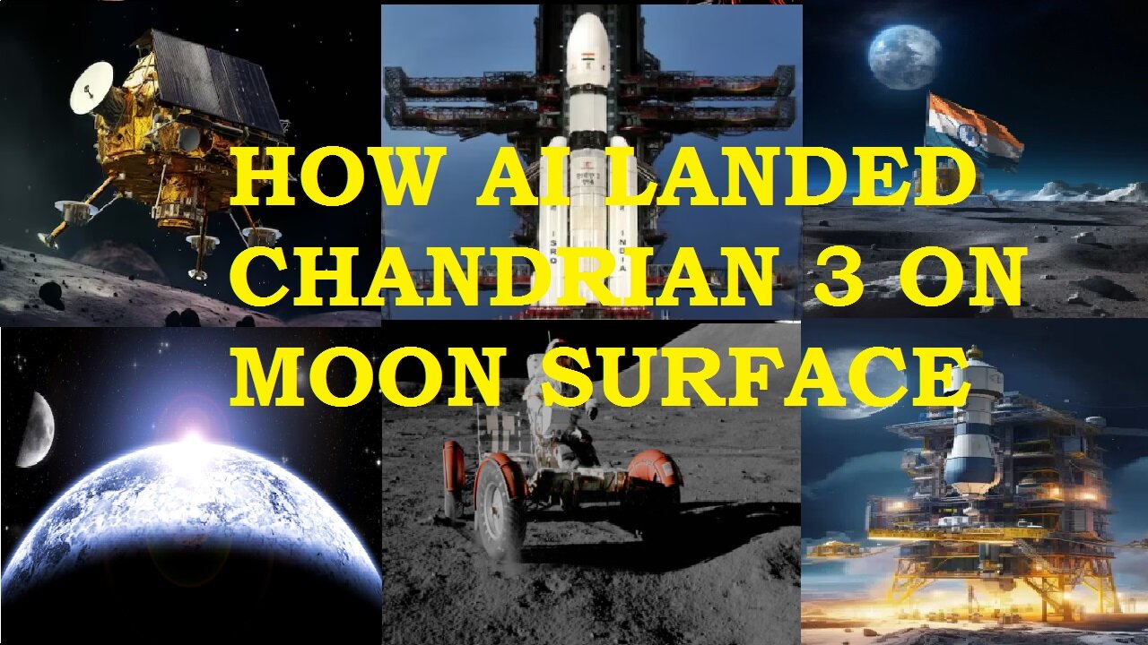 How Chandrian 3 Launched and Landed successfully on moon AI