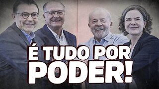 Lula e Alckmin: TUDO PELO PODER!