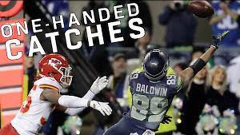 Top 10 Most INSANE One Handed NFL Catches! 🏈