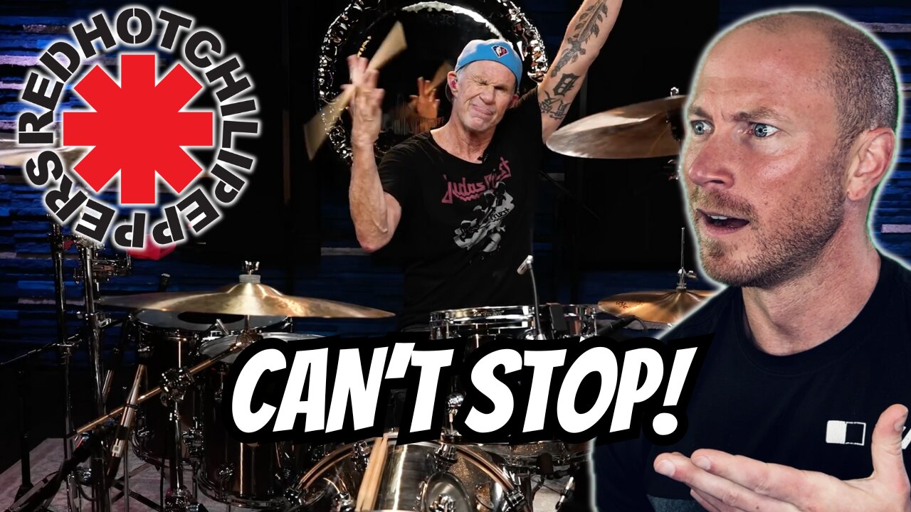 Drummer Reacts To| Chad Smith Plays Can't Stop Red Hot Chili Peppers FIRST TIME HEARING Reaction